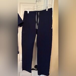 Women’s Figs XS Petite Navy Scrub Bottoms EUC